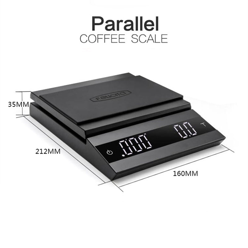 Italian Bluetooth Smart Coffee Electronic Scale Parallel