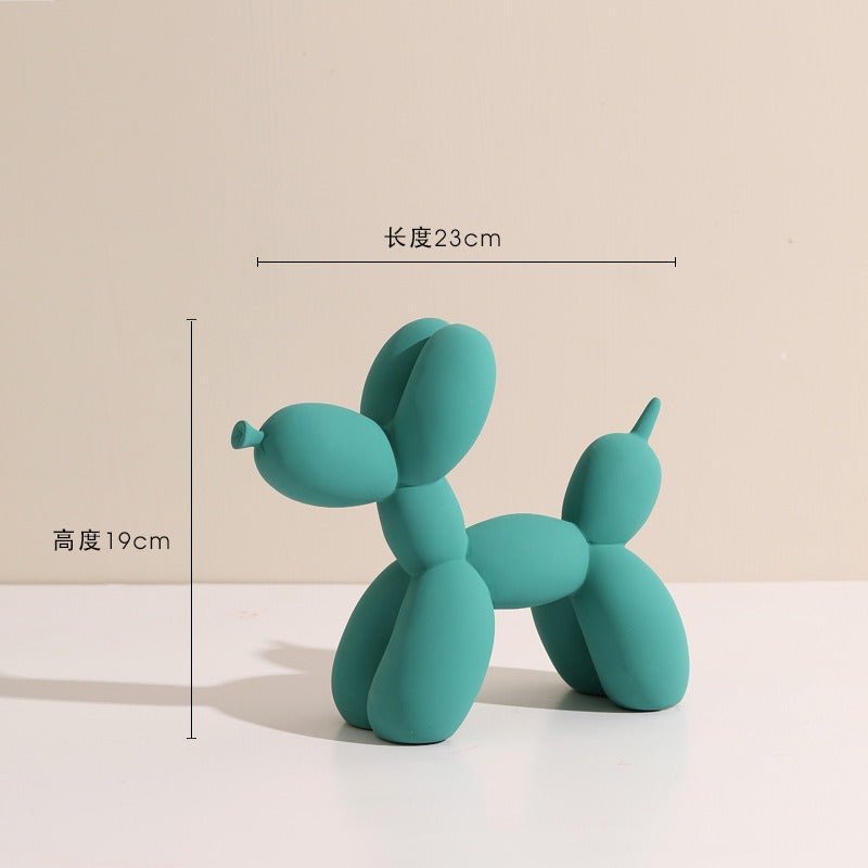 Modern minimalist colored balloon dog decorations, toys, Nordic home decor, living room, bedroom decorations, and small decorations