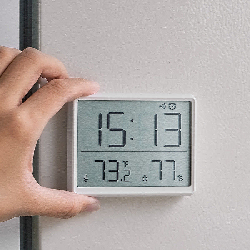 Thin Electronic Clock Multifunctional Temperature And Humidity Electronic Clock