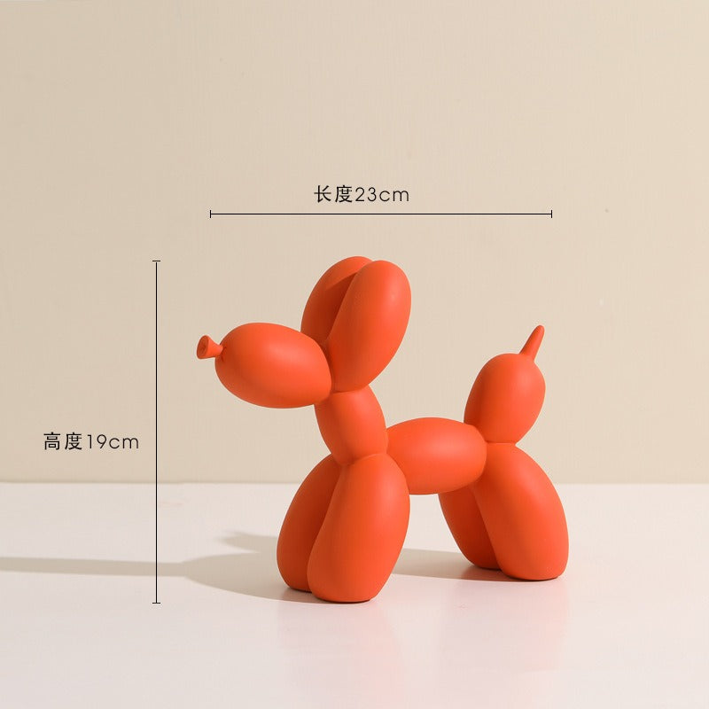 Modern minimalist colored balloon dog decorations, toys, Nordic home decor, living room, bedroom decorations, and small decorations
