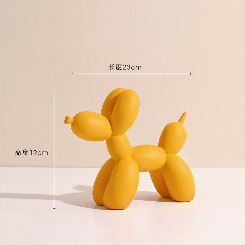 Modern minimalist colored balloon dog decorations, toys, Nordic home decor, living room, bedroom decorations, and small decorations